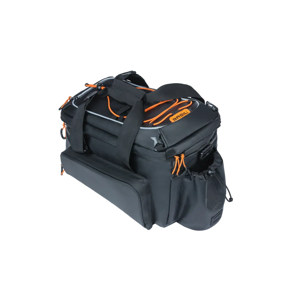 Basil Miles Tarpaulin - bagagedragertas XL Pro MIK - 9-36 liter - zwart