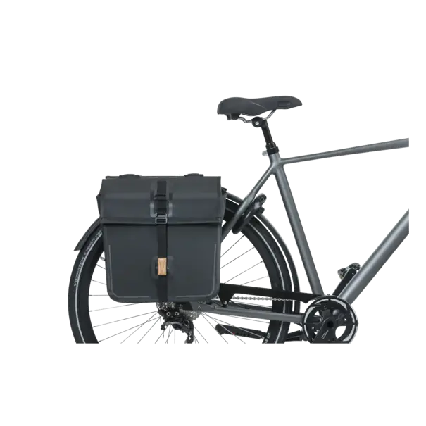 Basil Urban Dry - dubbele fietstas - 50 liter - zwart
