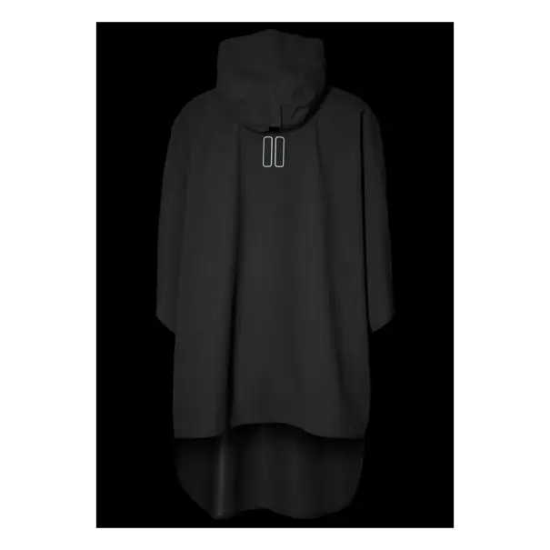 Basil Hoga fietsregenponcho - unisex - zwart - One Size