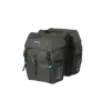 Basil Discovery 365D - dubbele fietstas M - 18 liter - zwart melee