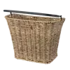 Basil Bremen Rattan Look KF - fietsmand - voorop - bruin