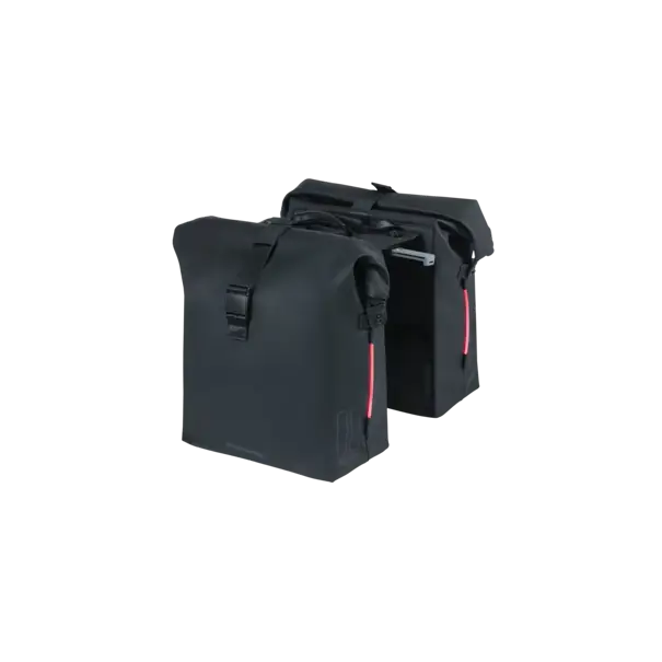 Basil SoHo Nordlicht MIK - dubbele fietstas - 41 liter - night zwart