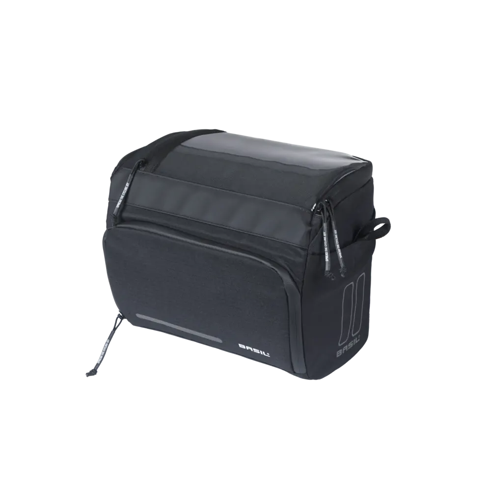Basil Move - stuurtas KF - 7-8 liter -  zwart