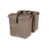 Basil Urban Dry Neo - dubbele fietstas - 46-52L - sage brown