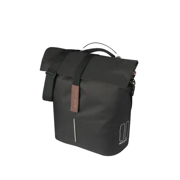 Basil City - fietsshopper MIK Studs - 14-16 liter - zwart