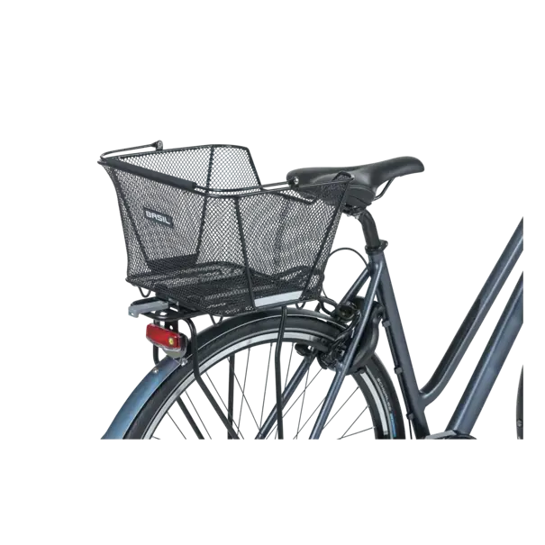 Basil Lesto MIK - fietsmand - achterop - zwart