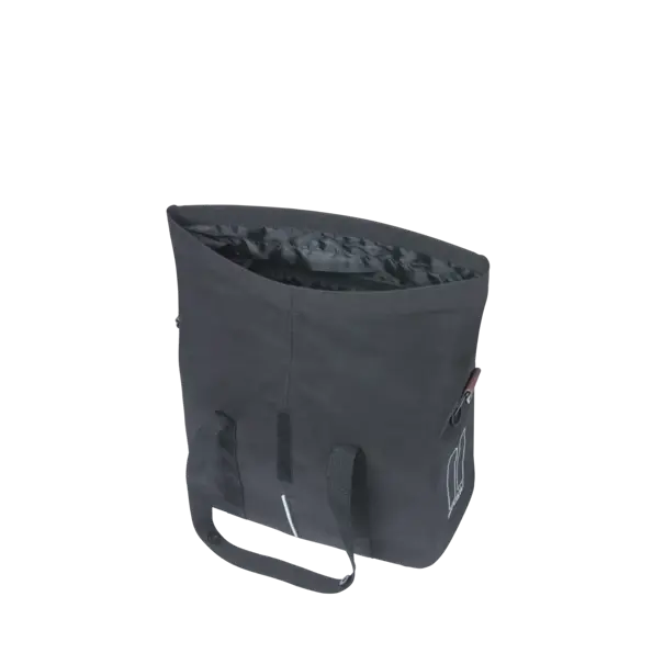 Basil City - fietshandtas MIK - 8-11 liter - voorop/achterop - zwart