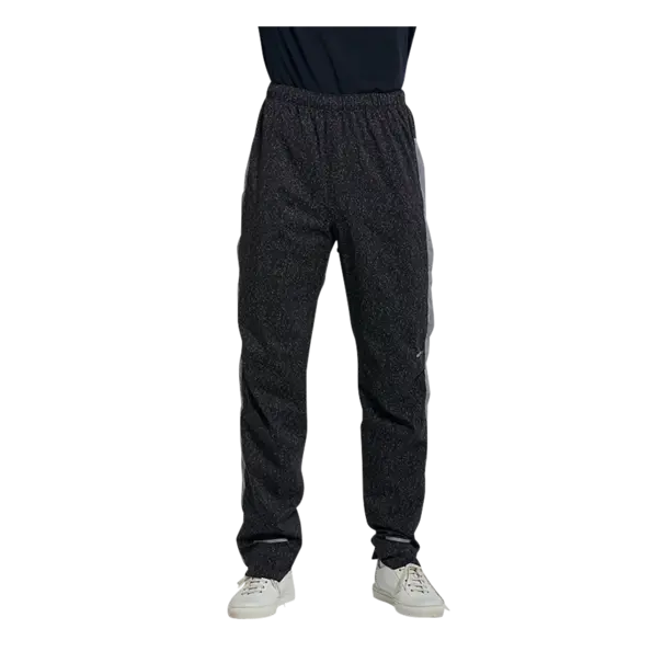 Basil Skane HiVis fietsregenbroek - heren - zwart - S