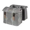 Basil Elegance - dubbele fietstas - 40-49 liter - chateau taupe
