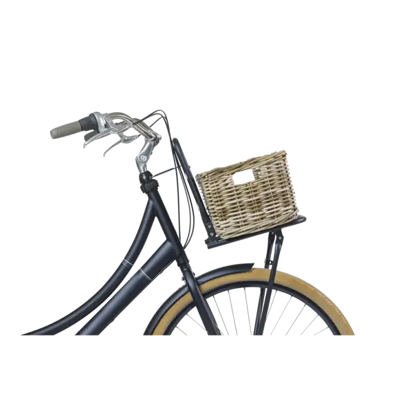 Basil Dax S - fietsmand - large - grijs