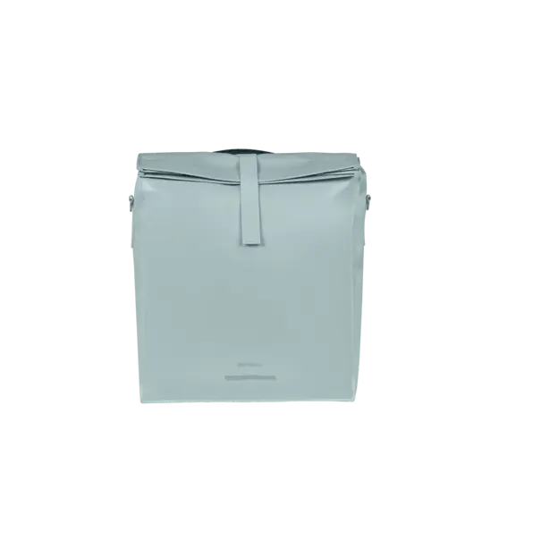 Basil Urban Load Pro - enk. fietstas MIK Hooks - 19-24L - silver blue