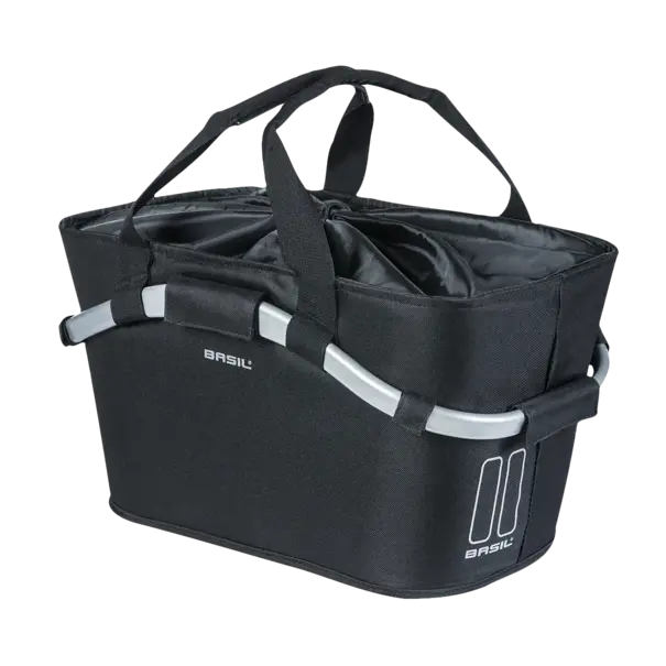 Basil Classic Carry All MIK - fietsmand – achterop - zwart